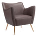 Zuo Modern Zoco Brown Accent Chair