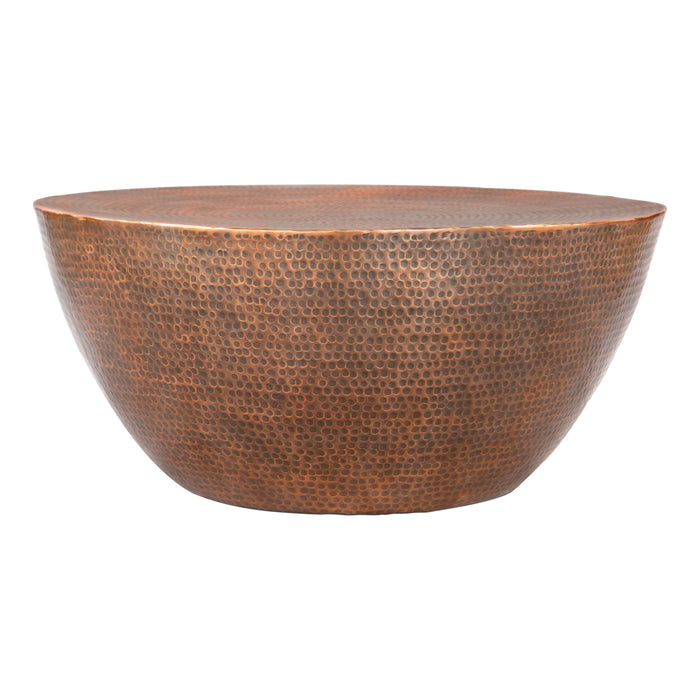 Zuo Sahara Brown Round Coffee Table