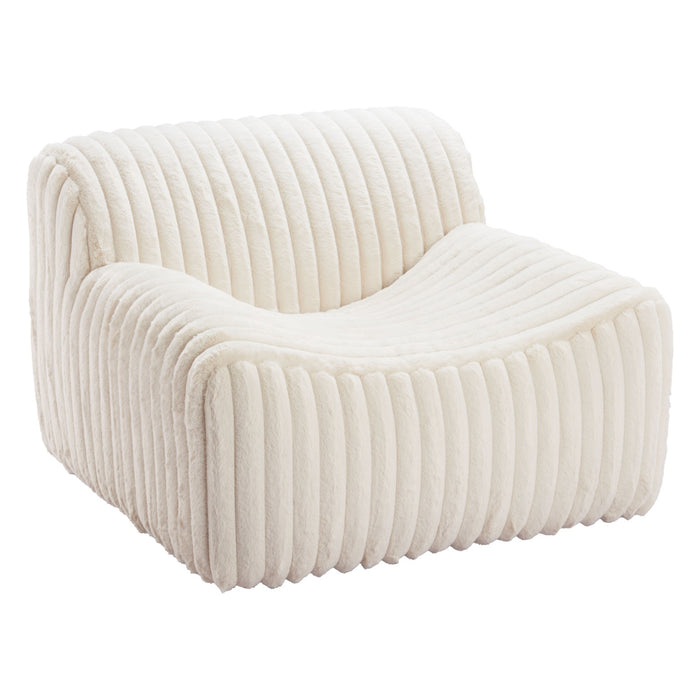 Zuo Modern Osterbro White Accent Chair