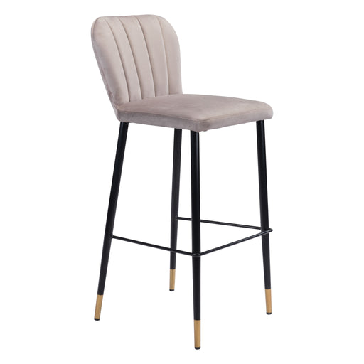 Zuo Manchester Barstool Cream