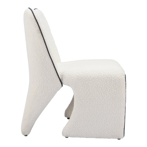 Zuo Modern Novo White Accent Chair