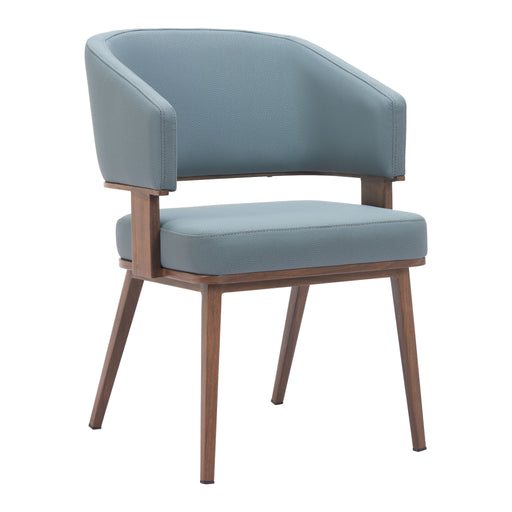 Zuo Poise Dining Chair Blue