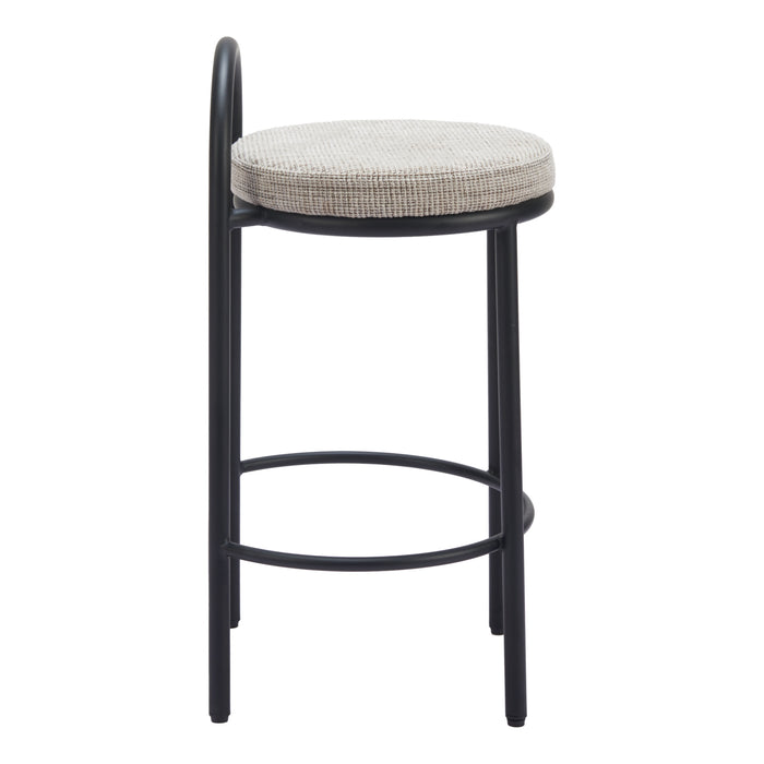 Zuo Sisal Cream Counter Stool