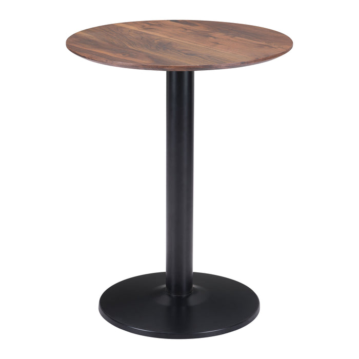 Zuo Alto Bistro Table Brown & Black