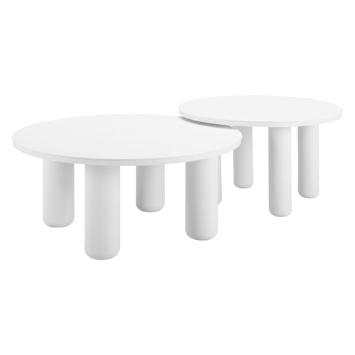 Zuo Ola Modern Elegance for Any Space Coffee Table Set White