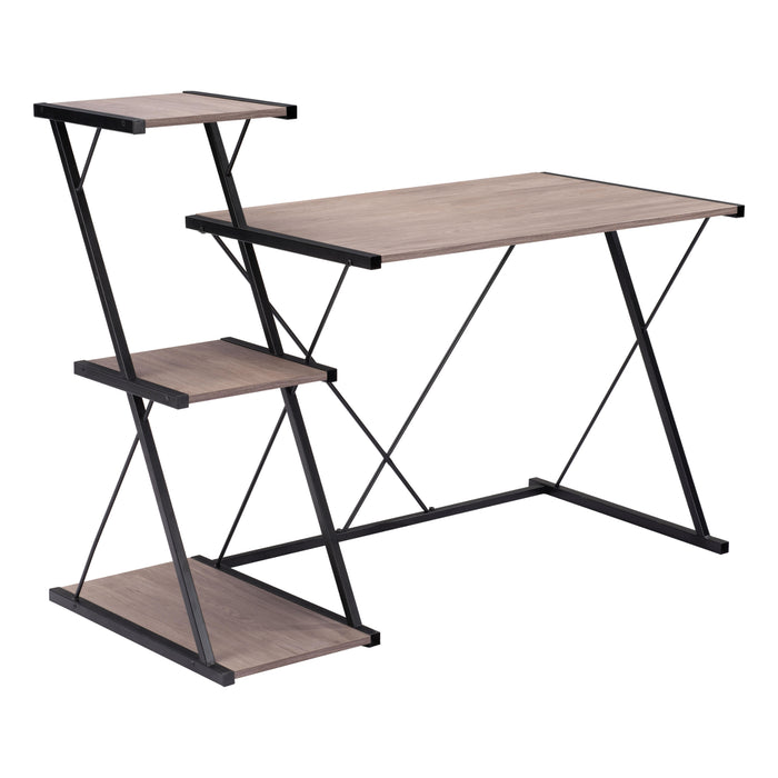 Zuo Tunisia Desk Brown & Black