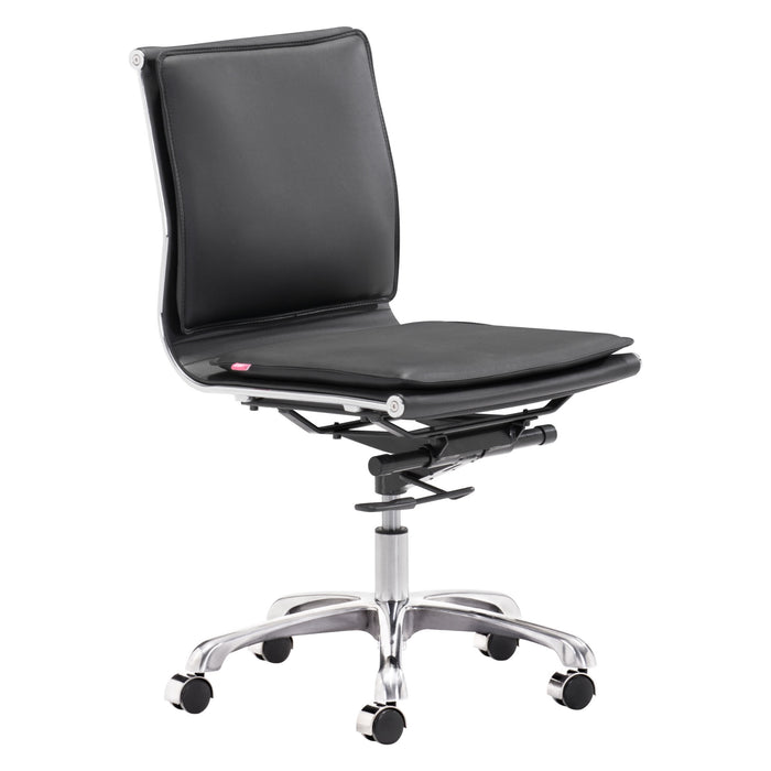 Zuo Lider Plus Armless Office Chair