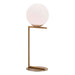 Zuo Belair Modern Geometric Frosted Glass Table Lamp Brass