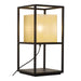 Zuo Yves Modern Design with Perforated Shade Gold & Black Table Lamp