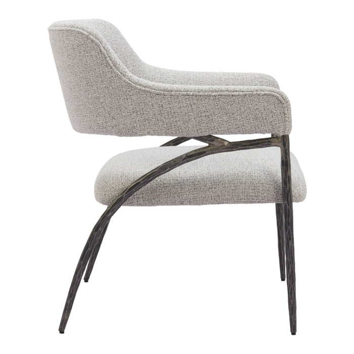 Zuo Modern Vesterboro Grey Accent Chair