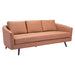 Zuo Modern Divinity Brown Sofa