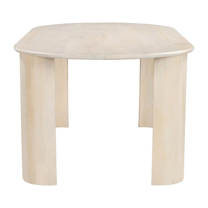 Risan Dining Table Natural by Zuo Modern