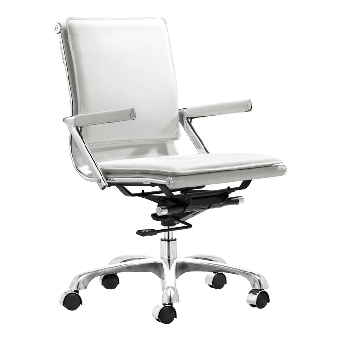 Zuo Lider Plus Office Chair White