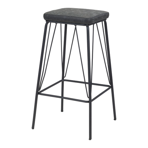 Zuo Samuel Black Barstool