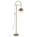 Zuo Waterloo Modern Arc Floor Lamp White & Bronze