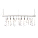 Zuo Shooting Stars Modern Chrome Finish Ceiling Lamp Chrome