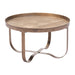 Zuo Vannes Round Gold Coffee Table