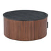 Zuo Nejaus Brown Round Coffee Table