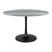 Zuo Central City Dining Table Gray & Black