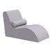 Zuo Luanda Modern and Durable Gray Outdoor Lounge Chair