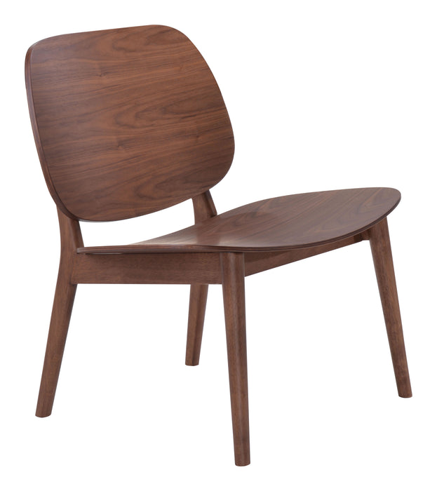 Zuo Modern Priest Wood Lounge Chair