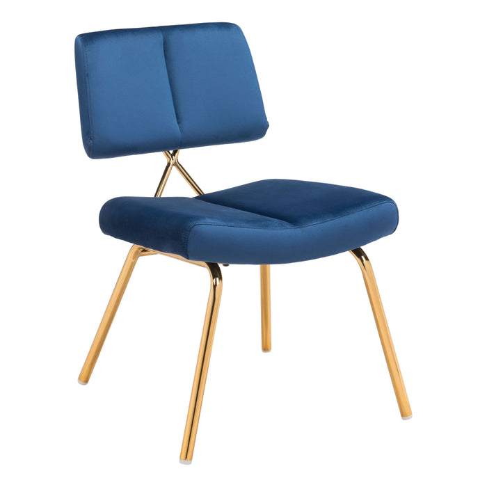 Zuo Modern Nicole Blue Accent Chair