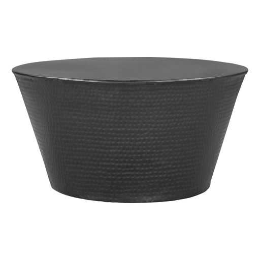 Zuo Durban Round Black Coffee Table