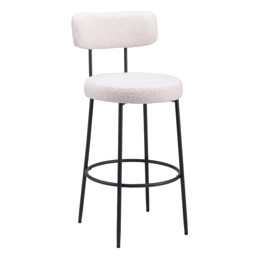 Zuo Blanca Barstool White