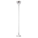 Zuo Neutrino Modern Sleek Elongated Design Floor Lamp Chrome