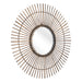 Zuo Dimond Modern Round Wall Mirror Gold