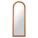 Zuo Tur Modern Fir Wood Standing Mirror in Natural