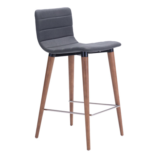 Zuo Jericho Gray Counter Stool