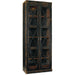 Hooker Furniture Sanctuary Two-Door Thin Display Cabinet - Ebony 