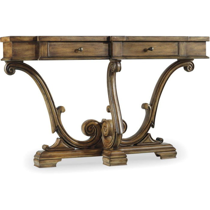 Hooker Furniture Sanctuary Thin Console Table-Amber Sands