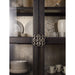 Hooker Furniture Sanctuary Glass Bunching Curio-Ebony Antiqued Oak 