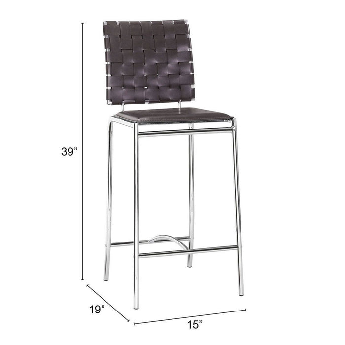 Zuo Criss Cross Counter Stool