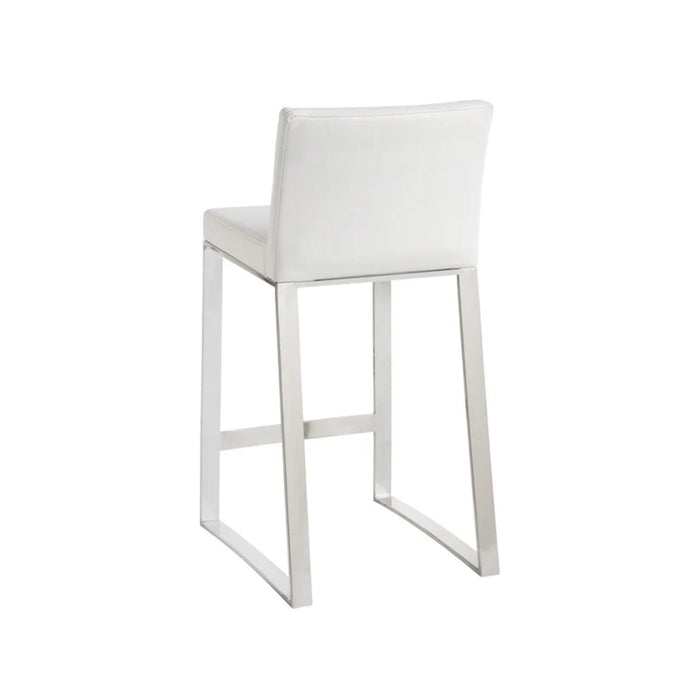 Sunpan Architect White Counter Stool