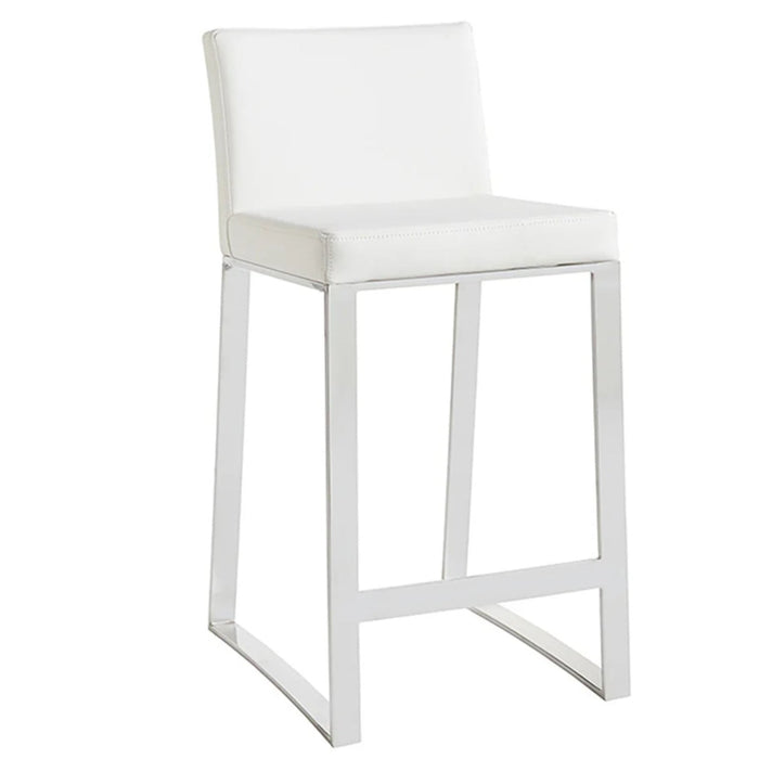 Sunpan Architect White Counter Stool