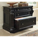 Hooker Furniture Home Office Telluride Black Wood Lateral File 