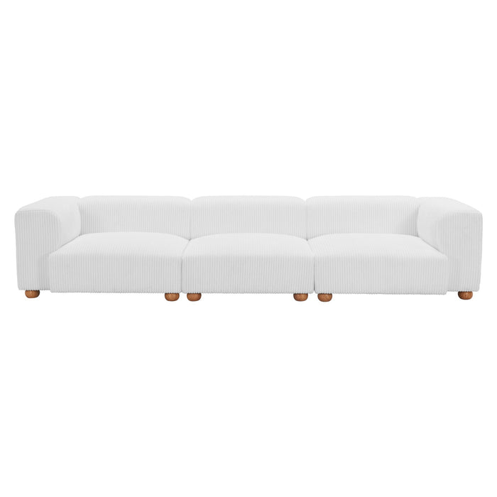 Zuo Modern Tayte White Sofa