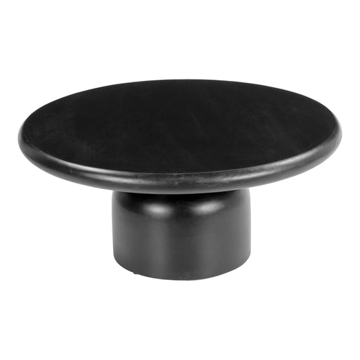 Zuo Hals Round Black Coffee Table