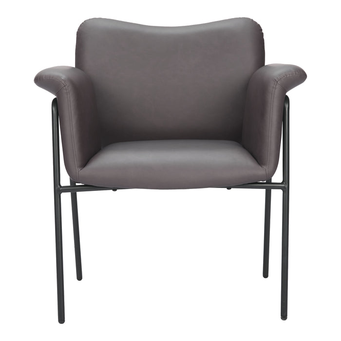 Zuo Modern Heritage Brown Accent Chair