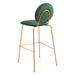 Zuo Odessa Barstool Green