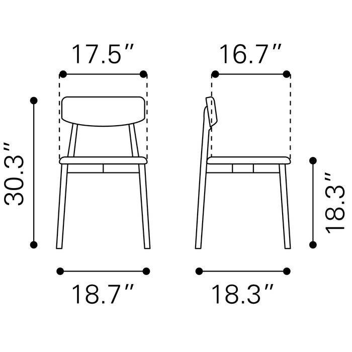 Zuo Newman Dining Chair