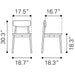 Zuo Newman Dining Chair