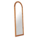 Zuo Tur Modern Fir Wood Standing Mirror in Natural