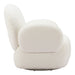 Zuo Modern Pilka White Swivel Chair