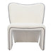 Zuo Modern Novo White Accent Chair