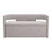 Zuo Papua Storage Bench Gray