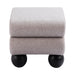 Zuo Modern Davao Grey Ottoman